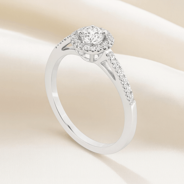 anello solitario diamante