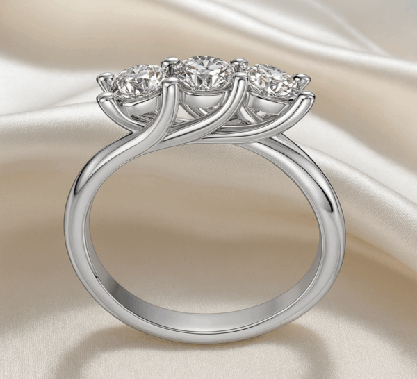 anello trilogy diamanti
